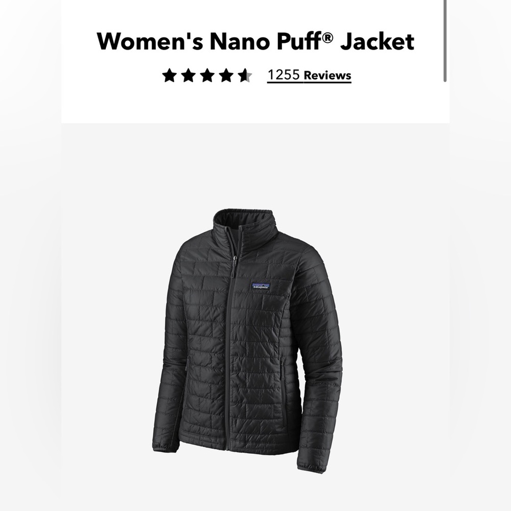 Classic Patagonia puffer jacket
